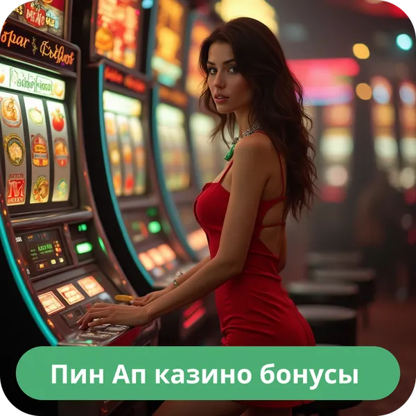 Пин Ап казино бонусы