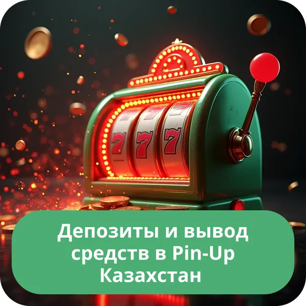 Депозиты и вывод средств в Pin-Up Казахстан